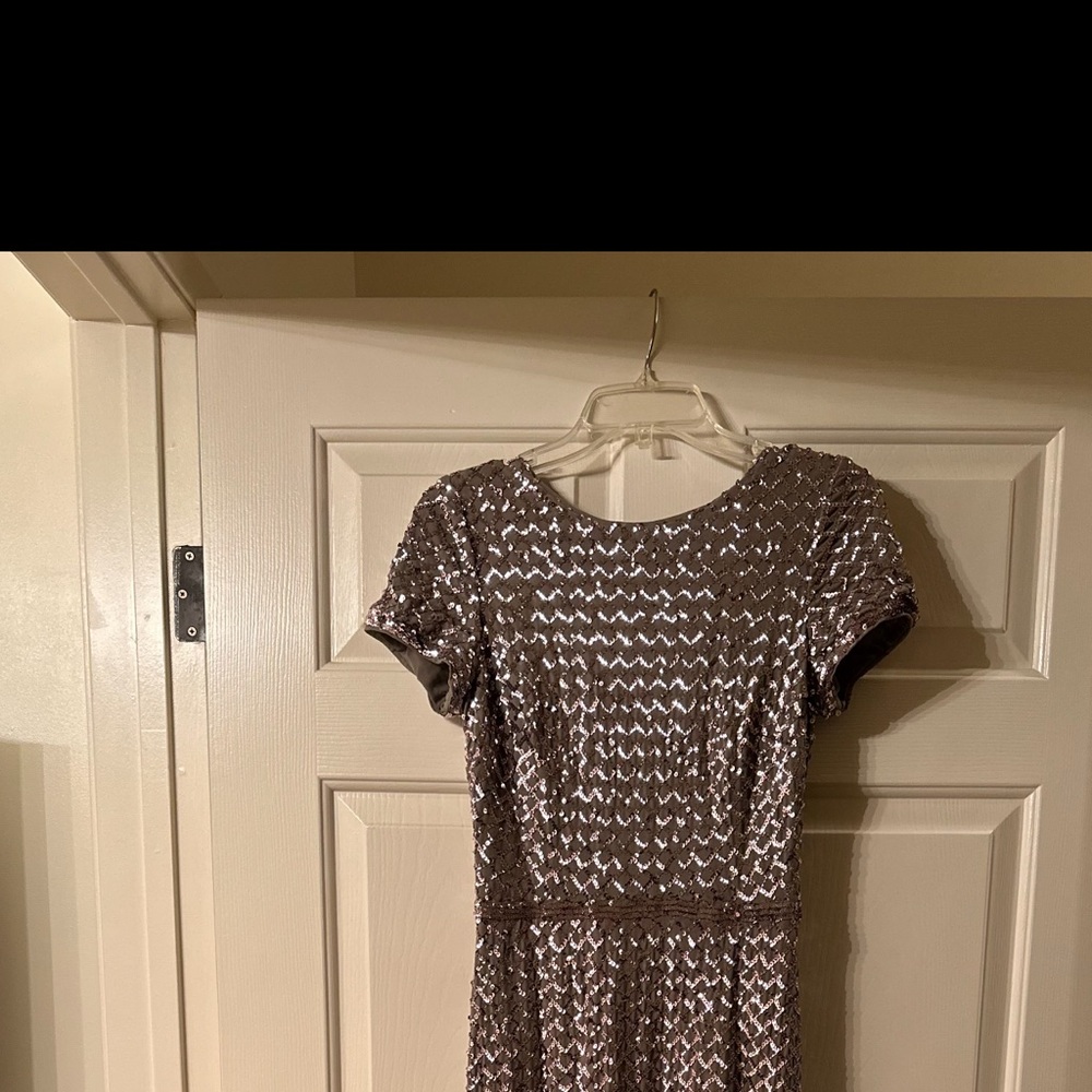 A formal dress. Size 8.